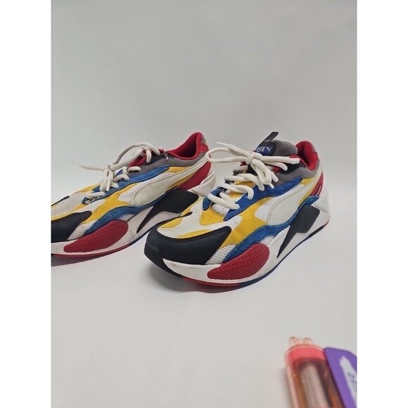 PUMA RS-X Sneakers Men’s US 12 Multicolor Bold Retro Mesh Suede Comfort - Picture 1 of 10